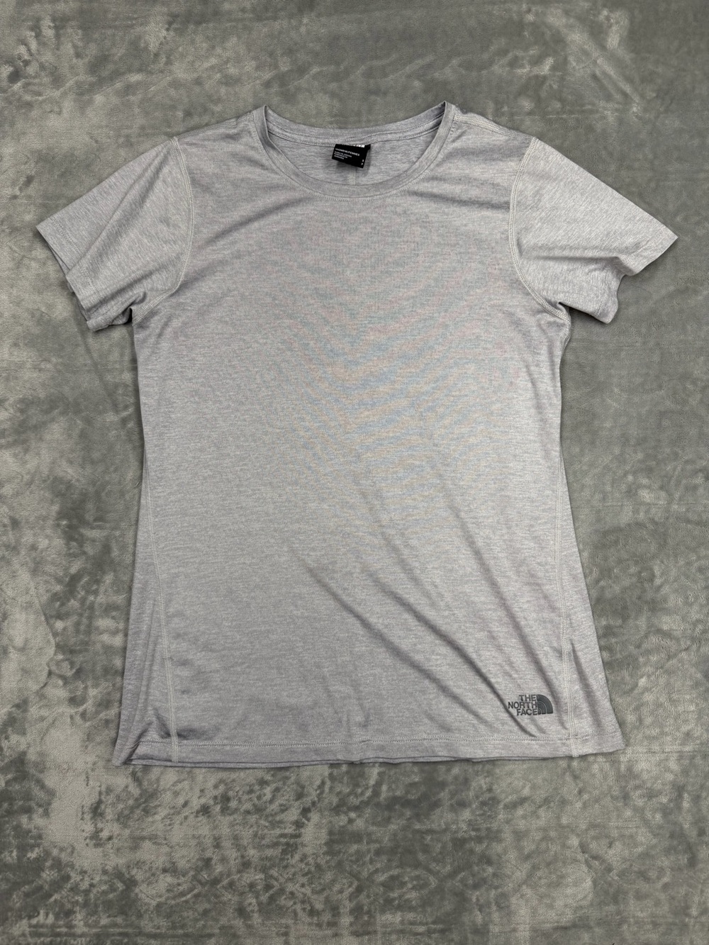 The North Face Heather Light Gray Short Sleeve Tee